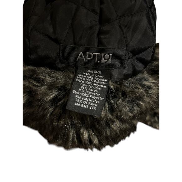 APT. 9 Trapper Faux Fur Hat One Size - Picture 7 of 7